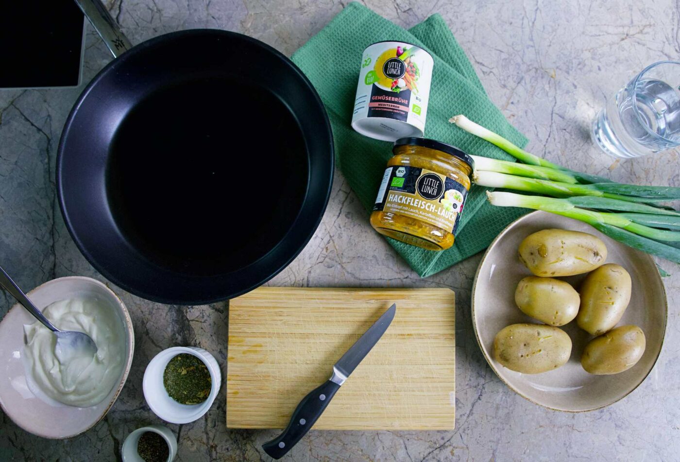 Rezept: Hackfleisch Lauch Kartoffelpfanne Zutaten Hackfleisch Lauch Kartoffelpfanne